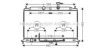 AVA QUALITY COOLING KA2164 Radiator, engine cooling
